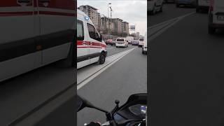 AMBULANSA YOL AÇTIM❗️UZUN VERSİYON AKŞAM 2000 YAYINDA 🚑🚨trendyol ambulans kurye siren trafik [upl. by Eendyc]