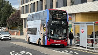 London Buses at Plaistow Station 12th October 2024 [upl. by Yoo366]