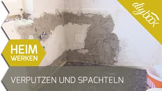 Verputzen und spachteln [upl. by Alleacim411]