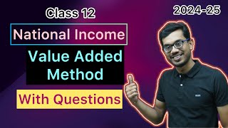 Value added Method II National Income II Questions Practice II 202425 [upl. by Jonas]