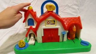 1987 Fisher Price Farm Toy [upl. by Elleirua]