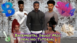 Sims 4  Basemental Drugs Mod Dealer Tutorial amp Gameplay  Part 2 Moving Bricks [upl. by Gwenneth]