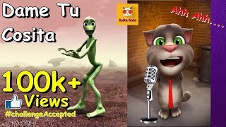 Dame Tu Cosita Song 2018  Talking tom Version Bolka boka  funny video [upl. by Aihsiym]