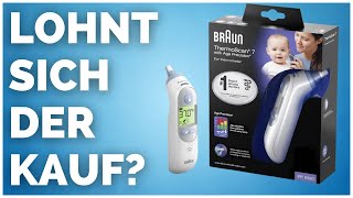 Braun ThermoScan 7 ► Fieberthermometer im Test ► KURZ amp KOMPAKT zusammengefasst [upl. by Libby325]