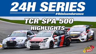 2019 TCR SPA 500 highlights [upl. by Nairot]