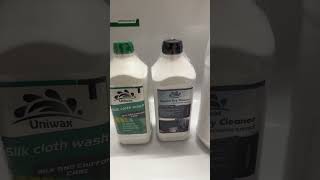 uniwax washing chemicals for silk sofa  blankets [upl. by Bucky]