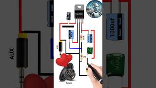 TDA 2003ic amplifier circuit  TDA 2003ic amplifier circuit robotech technology shorts [upl. by Towbin]