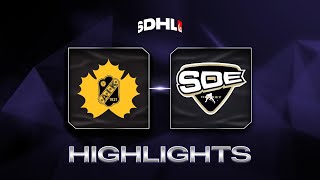 Skellefteå AIK vs SDE Hockey  Game Highlights [upl. by Amsirak]