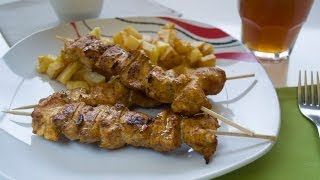 PINCHOS MORUNOS CASEROS RECETA FÁCIL [upl. by Aber]