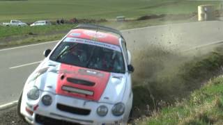 Action  Die fliegende Celica bei der Rallye Zorn 2017 [upl. by Ajaj]