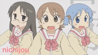 Nichijou My Ordinary Life Opening  Hyadain no Kakakata☆Kataomoi  C [upl. by Solorac]