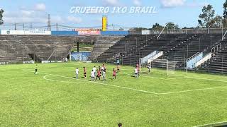 Cruzeiro 1x1 Brasil de Pelotas 1 Tempo [upl. by Lisab]