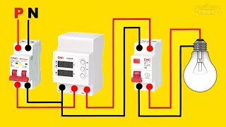 voltage protection device wiring diagram [upl. by Gustave152]