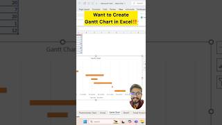 Dont Use Boring Charts in Excel‼️Instead Use Gantt Chart excel exceltutorial exceltips shorts [upl. by Noyes926]