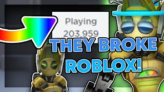 The Flamingo Junkbot Raid BROKE ROBLOX And I like it [upl. by Zakarias]