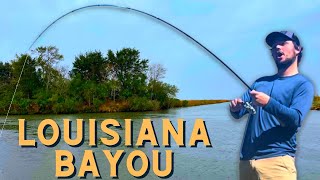 Bank Fishing the Louisiana Bayou [upl. by Nnylirak]