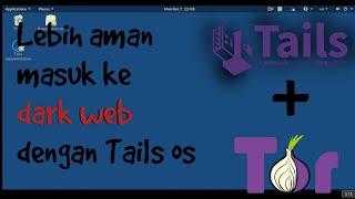 Review Tails OS  Cara install [upl. by Ajssatan]