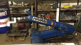 Robotec robot retrofit based on myCNCET15 control [upl. by Portwin880]