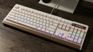 LingYi GT200 Mechanical Keyboard Unboxing and Backlight Test [upl. by Ellehcim]