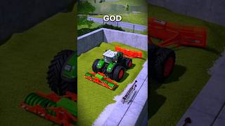 NOOB VS PRO VS GOD 🚜  FS22 farming farmingsimulator22 fy fyp shorts [upl. by Halimeda]