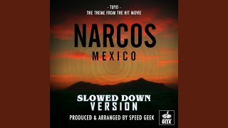 Tuyo From quotNarcos Mexicoquot Slowed Down Version [upl. by Blas]