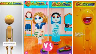 Montero Song Vs Montero Laugh Vs Talking Angela 2  Who is best 🤣 Mega Battle Part 4 [upl. by Gloriana924]