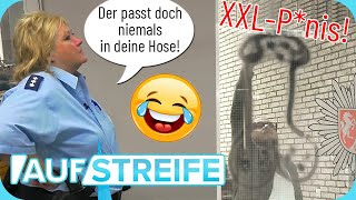 quotPimmelPicassoquot 🍆 Mann sprüht Pnis an die Scheibe der Polizeiwache  Auf Streife  SAT1 [upl. by Ssalguod]