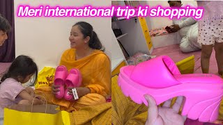 Pehli bar jeans pant li  meri international trip ki shopping  Sitara Yaseen vlog [upl. by Belmonte]