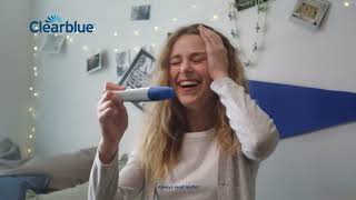 Clearblue® Digital Ultra Early Pregnancy Test gives results you can trust for United Kingdom only [upl. by Relyks]