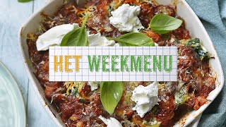 Het Weekmenu 2  Vegetarische pastarolletjes  Peppe Giacomazza [upl. by Lian]