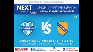 🎥 🔴 Nuova Sondrio Calcio vs GS Arconatese [upl. by Teragramyram]