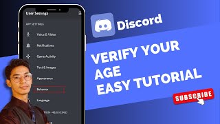 How to Verify Your Age on Discord [upl. by Koenraad1]