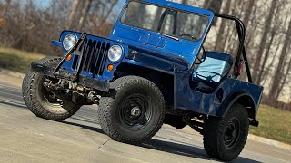 1952 Willys Jeep CJ3A For Sale at KC Classic Auto [upl. by Uos131]