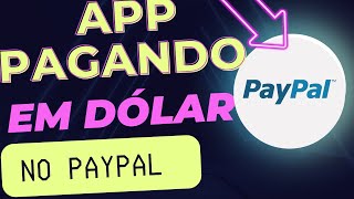 GOL Money ‐ Cash Reward App PAGANDO EM DÓLAR NO PAYPAL SAQUÊ EM MINUTOS [upl. by Sirah689]