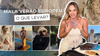 Como montar uma mala para o Verão Europeu  Itens essenciais  Layla Monteiro [upl. by Dnomhcir422]