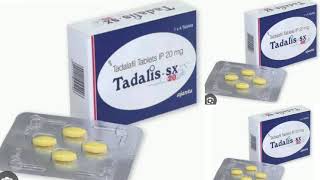 Tadalis sx 20 Tablets Tadalafil Tablets IP 20 mg [upl. by Letsirhc100]