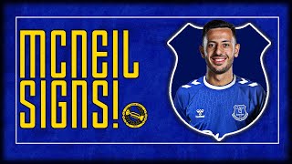 EVERTON SIGN DWIGHT MCNEIL  REACTION [upl. by Lyreb]