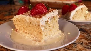 Easy and Delicious Tres Leches Cake [upl. by Illah907]