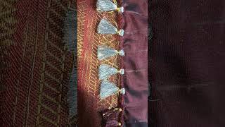 Saree kuchu work completed night 1230 then slept [upl. by Nosa]