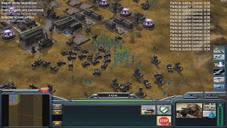 USA Super Weapon  Command amp Conquer Generals Zero Hour  1 vs 7 HARD Gameplay [upl. by Guinna192]