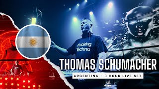 Thomas Schumacher 3 HOUR LIVE SET at UTOPIC Argentina  Groove 020623  TECHNO [upl. by Ailina]