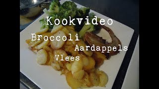 Kookvideo  Broccoli Aardappels Vlees [upl. by Imtiaz]