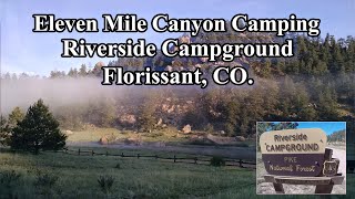 Eleven Mile Canyon Riverside Camp Ground Camping [upl. by Nauqe]