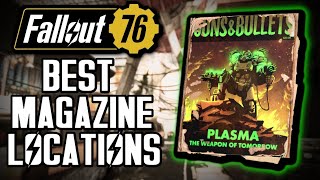 Fallout 76 BEST Magazine Farming Locations  Watoga [upl. by Kraft879]