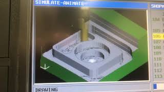 Manual Guide i Animation on Fanuc 0iMF controller [upl. by Seidler]