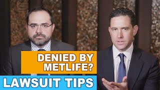 Denied by Metlife Lawsuit amp Claim Denial Tips For a Metlife Disability Insurance Appeal [upl. by Rodina]