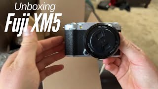 Unboxing the Fuji XM5 live video [upl. by Notnelc917]