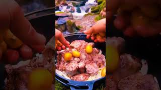 Beef Oxtail Recipe in Nature food 🤤🍖short youtubeshorts [upl. by Ivens]