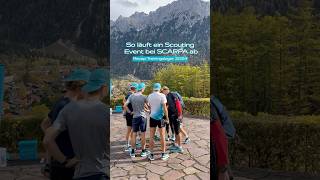 Wie läuft das Scarpa Scouting Event ab trailrunning running runningcommunity [upl. by Biagio]