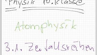 Physik 10Klasse Atomphysik  31 Zerfallsreihen [upl. by Greenebaum892]